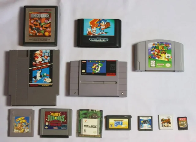 Cartridges, discs & manuals